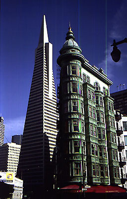 several buildings in sfo
